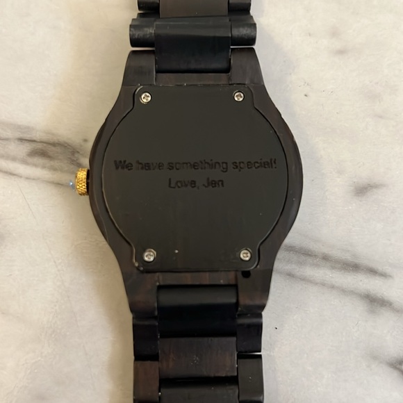 Men's Dark Wood Wewood Lightweight Wood Watch - Picture 6 of 8